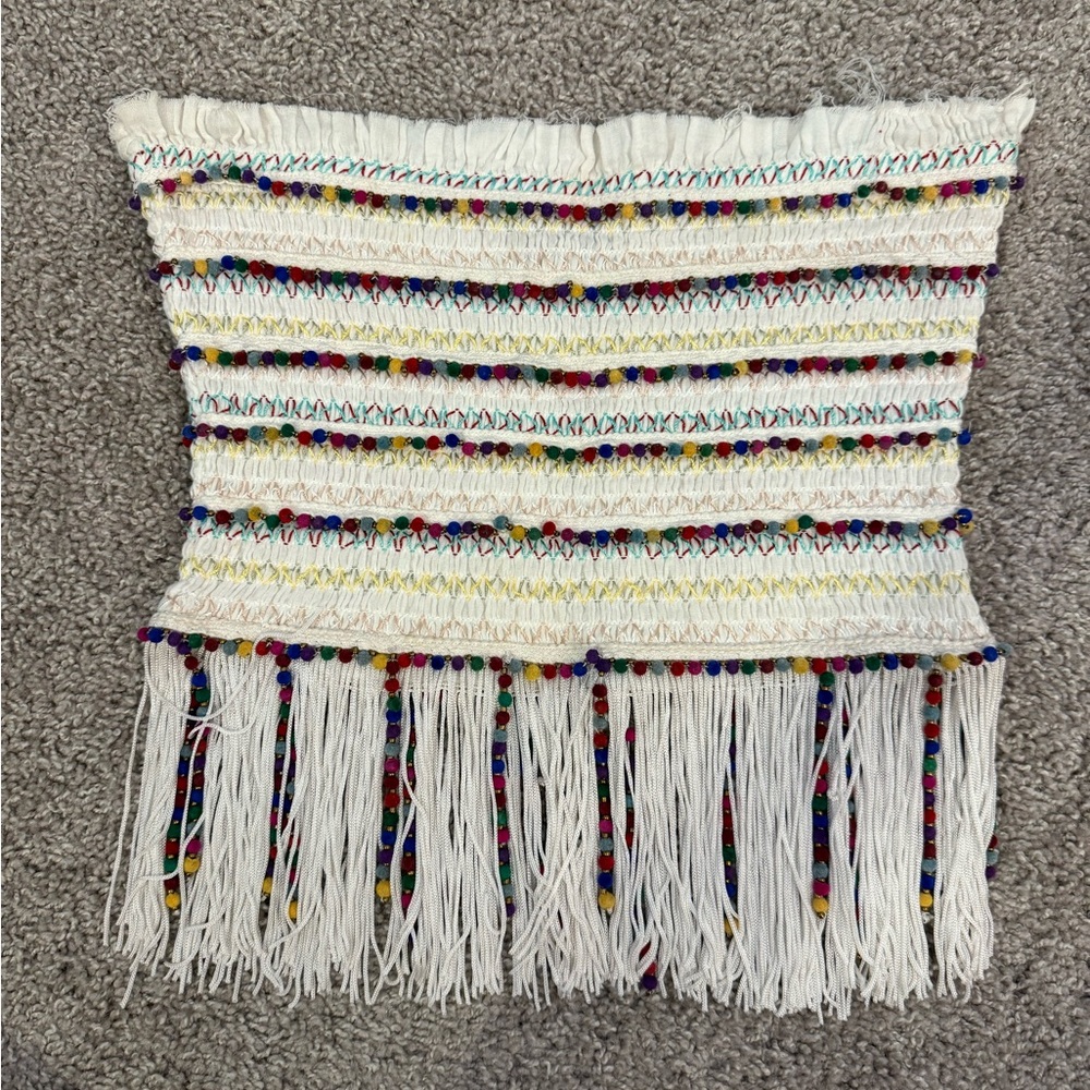 REVOLVE Majorelle Hannah Mae Fringe Tube Top
